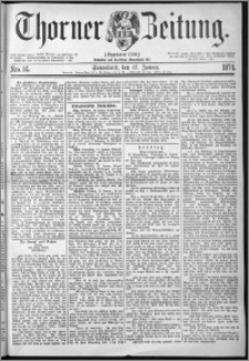 Thorner Zeitung 1874, Nro. 14