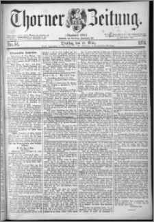 Thorner Zeitung 1874, Nro. 64