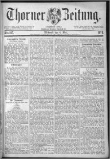 Thorner Zeitung 1874, Nro. 105