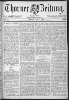 Thorner Zeitung 1874, Nro. 111