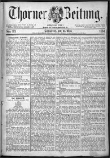 Thorner Zeitung 1874, Nro. 110