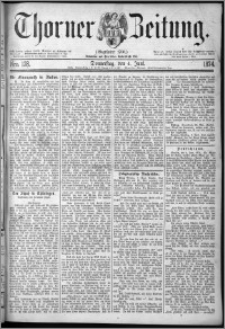 Thorner Zeitung 1874, Nro. 128