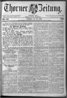 Thorner Zeitung 1874, Nro. 144