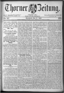 Thorner Zeitung 1874, Nro. 148