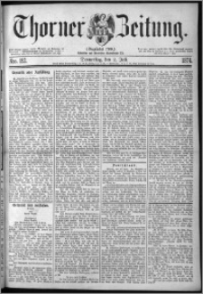 Thorner Zeitung 1874, Nro. 152