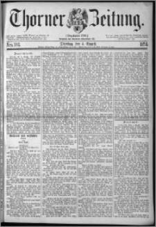 Thorner Zeitung 1874, Nro. 180