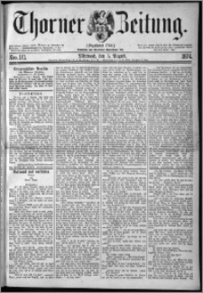 Thorner Zeitung 1874, Nro. 181