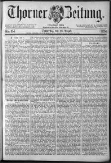 Thorner Zeitung 1874, Nro. 194