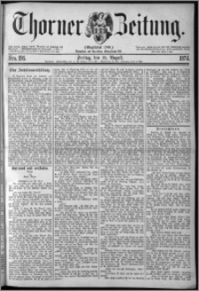 Thorner Zeitung 1874, Nro. 195