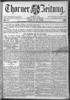 Thorner Zeitung 1874, Nro. 201