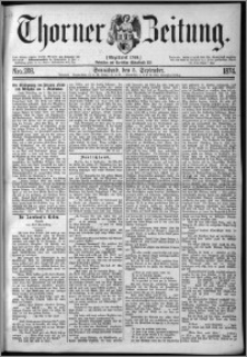 Thorner Zeitung 1874, Nro. 208