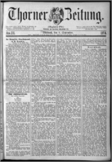 Thorner Zeitung 1874, Nro. 211