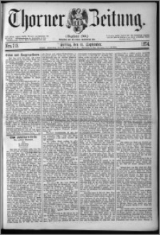 Thorner Zeitung 1874, Nro. 213