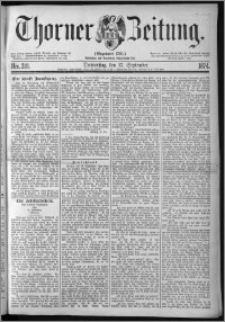 Thorner Zeitung 1874, Nro. 218