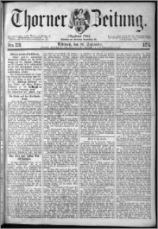 Thorner Zeitung 1874, Nro. 229