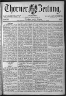 Thorner Zeitung 1874, Nro. 246