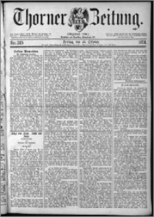 Thorner Zeitung 1874, Nro. 249