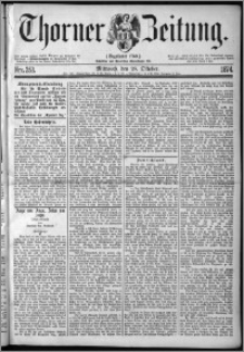 Thorner Zeitung 1874, Nro. 253