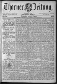 Thorner Zeitung 1874, Nro. 254