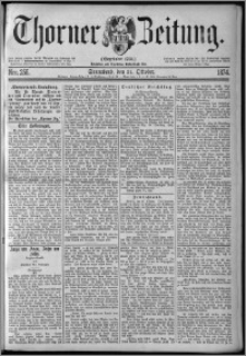 Thorner Zeitung 1874, Nro. 256