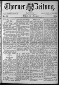 Thorner Zeitung 1874, Nro. 259