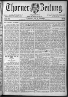 Thorner Zeitung 1874, Nro. 260