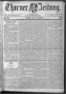 Thorner Zeitung 1874, Nro. 264