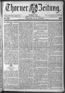 Thorner Zeitung 1874, Nro. 266