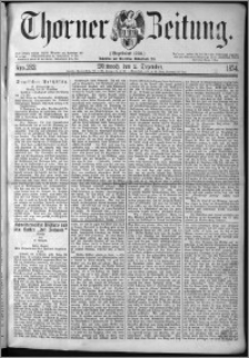 Thorner Zeitung 1874, Nro. 283