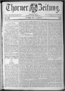 Thorner Zeitung 1874, Nro. 288