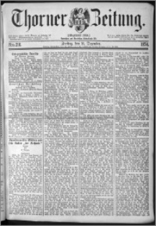 Thorner Zeitung 1874, Nro. 291