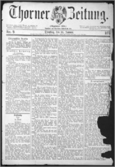 Thorner Zeitung 1875, Nro. 9