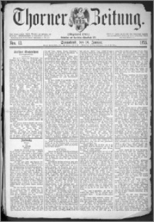 Thorner Zeitung 1875, Nro. 13