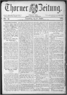 Thorner Zeitung 1875, Nro. 23