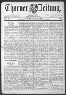 Thorner Zeitung 1875, Nro. 35