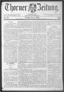 Thorner Zeitung 1875, Nro. 63