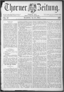 Thorner Zeitung 1875, Nro. 67