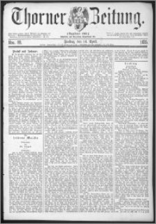 Thorner Zeitung 1875, Nro. 88