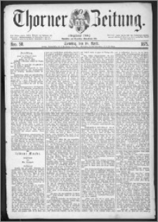 Thorner Zeitung 1875, Nro. 99