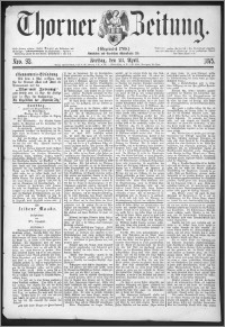 Thorner Zeitung 1875, Nro. 93