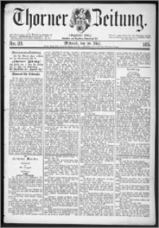 Thorner Zeitung 1875, Nro. 119