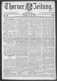 Thorner Zeitung 1875, Nro. 148