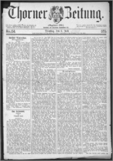 Thorner Zeitung 1875, Nro. 154