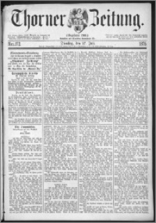 Thorner Zeitung 1875, Nro. 172