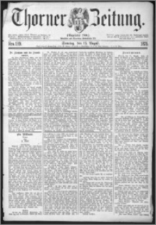 Thorner Zeitung 1875, Nro. 189