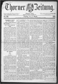 Thorner Zeitung 1875, Nro. 190