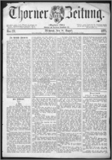 Thorner Zeitung 1875, Nro. 191