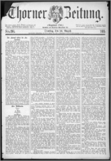 Thorner Zeitung 1875, Nro. 196