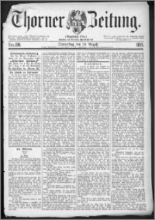 Thorner Zeitung 1875, Nro. 198