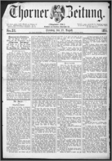 Thorner Zeitung 1875, Nro. 201